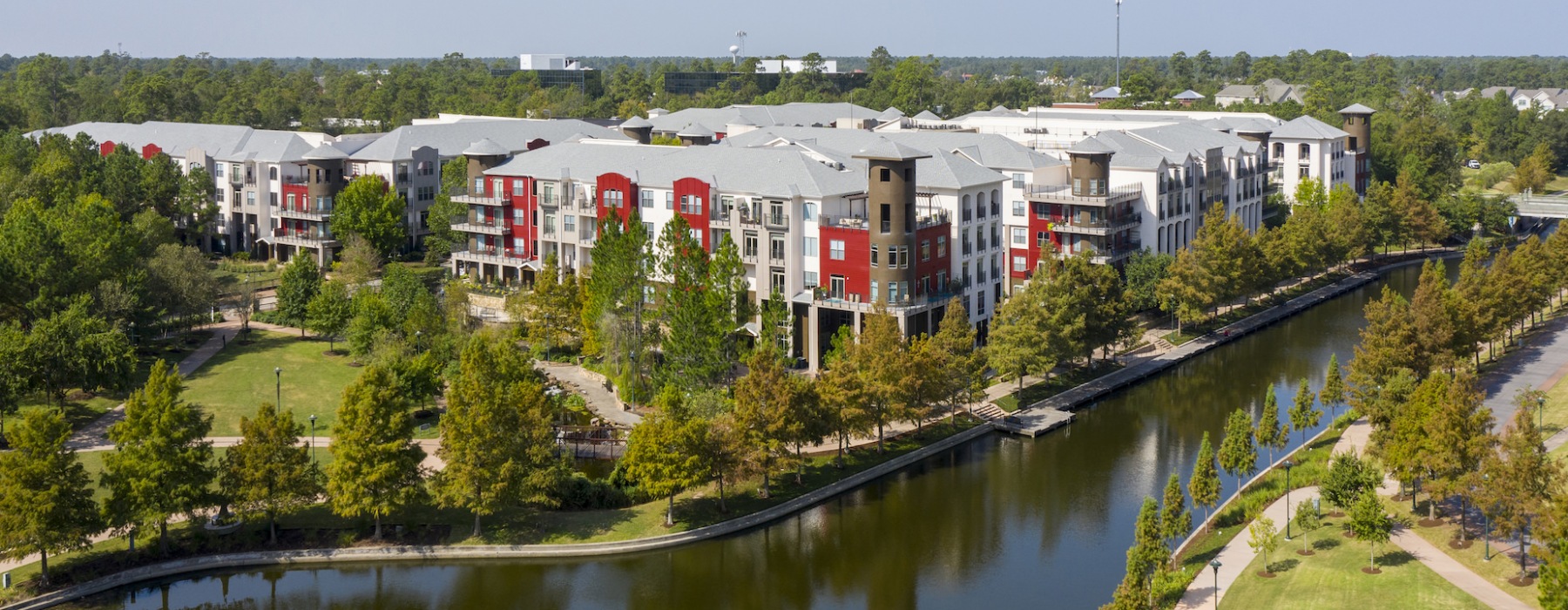 Boardwalk at Town Center Apartments in The Woodlands, Texas