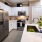 Kitchen at Boardwalk at Town Center in The Woodlands, Texas